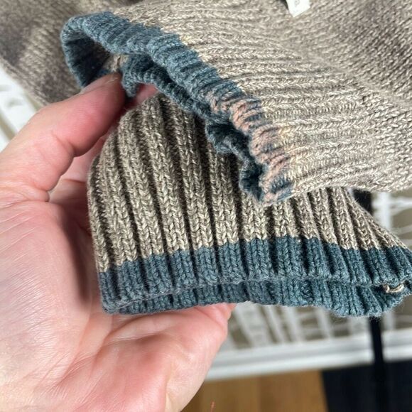 Columbia Men’s Cocoa Brown Zip Mock Neck Sweater XL - Picture 5 of 8